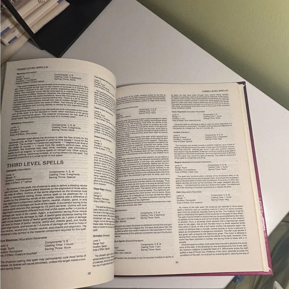 First Edition Advanced Dungeons & Dragons Oriental Adventures Book